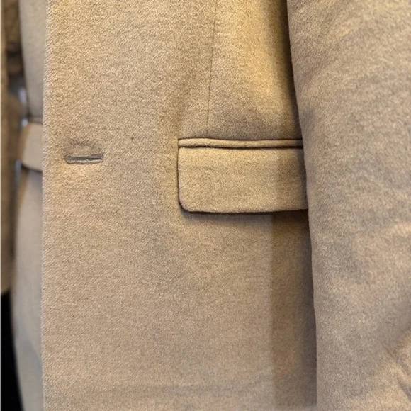 Wool Men's Tan Overcoat - Brand new - Picture 3 of 9